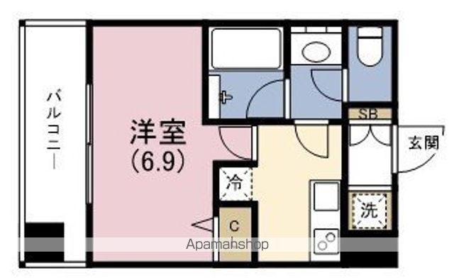 アルグラッド鷺洲の間取り写真