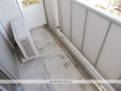 長野県松本市本庄２丁目[1K/17.3m2]のバルコニー