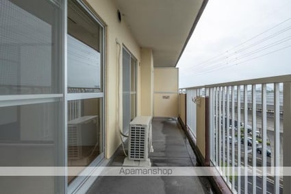 グローバル高松[2LDK/54m2]のバルコニー