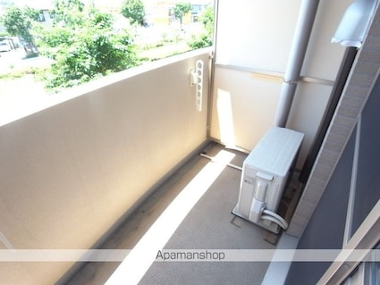 コンフォール左入[1K/28.5m2]のバルコニー