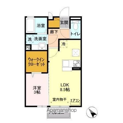 アミティエの間取り写真