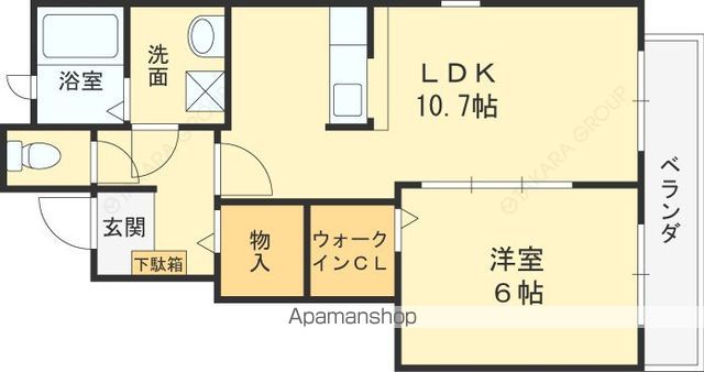 南海電鉄泉北線 栂・美木多駅 徒歩9分 2階建 築15年の間取り写真