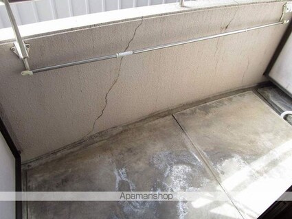 ニューハイツ大計１[1K/25.51m2]のバルコニー