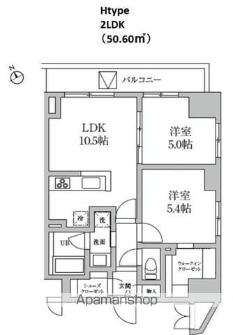 レジディア日本橋馬喰町IIの間取り写真