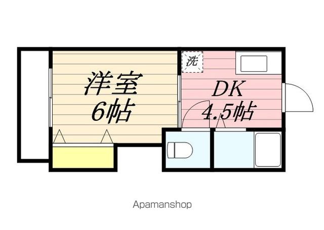 福岡市東区松島のマンションの間取り