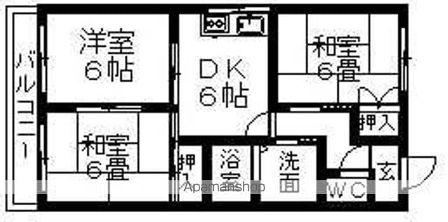 ファミールの間取り写真