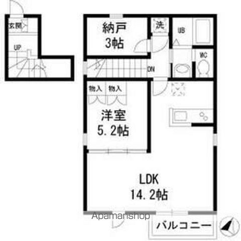 フォレスト北烏山Aの間取り写真