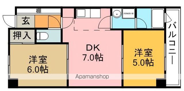 ロイヤル旭丘の間取り写真