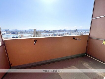 第２５友建ビル[1K/28.27m2]のバルコニー