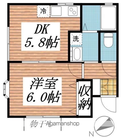 タカノパレスの間取り写真