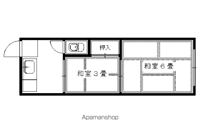 第二青山荘の間取り写真