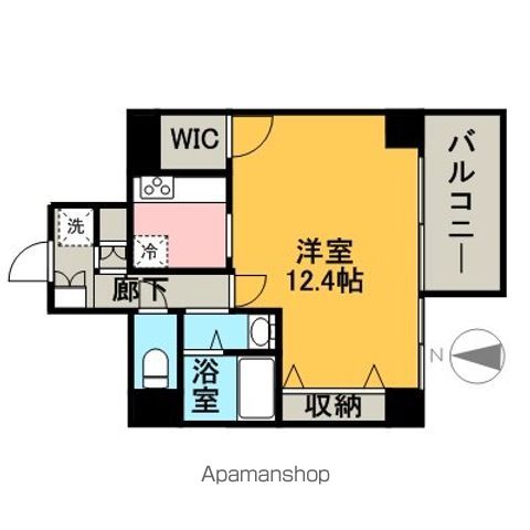 セントレイクセレブ徳川の間取り写真