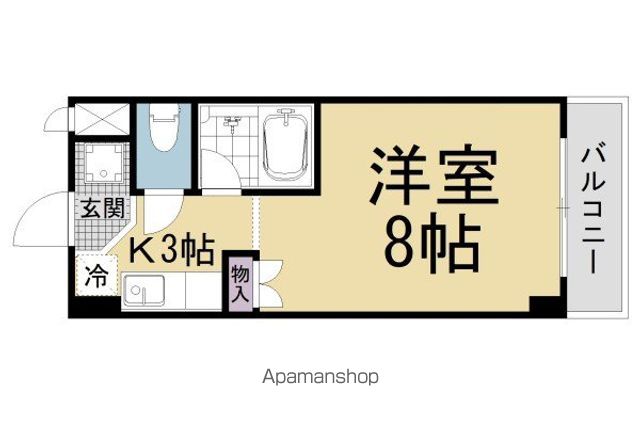 カルテットKOBORI B棟の間取り写真