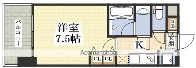 シティスパイア西中島の間取り写真