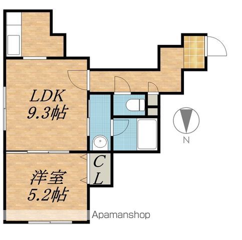 LEE VILLAGE北28条の間取り写真