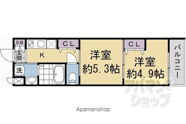 ARCOBALENO KYOTO NISHIKYOGOKUの間取り写真