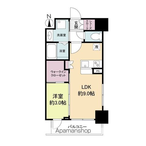 セレニテ谷町四丁目アリエの間取り写真