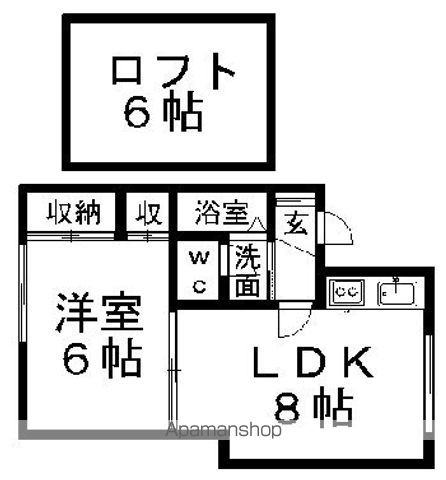 マクセル平岡の間取り写真