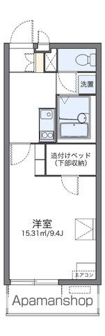 レオパレスイーストビレッジ2の間取り写真