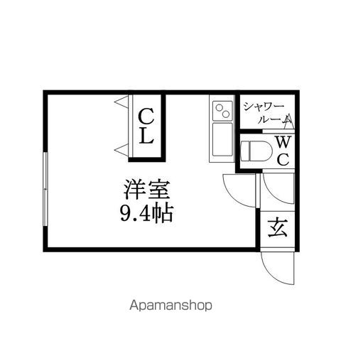 TーROUTE菊水の間取り写真