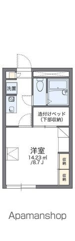 レオパレスディアコートの間取り写真
