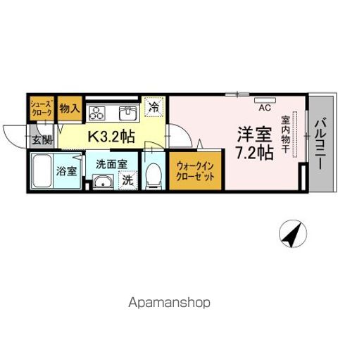 フィールドライズ町田の間取り写真