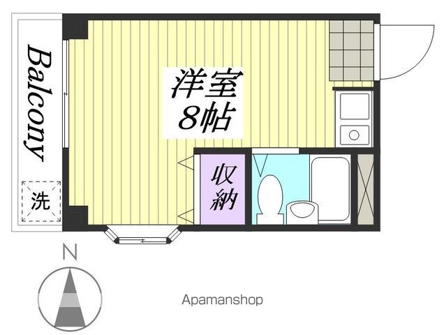 サンキャッスル深井の間取り写真
