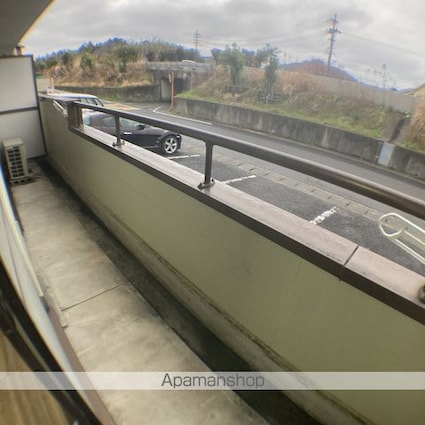 ピープルＫ[2DK/41.31m2]のバルコニー