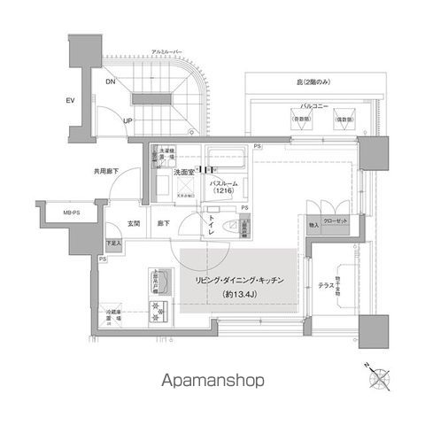 【エルスタンザ文京白山の間取り】