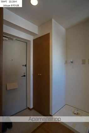 東京都新宿区荒木町[1K/22.2m2]の玄関