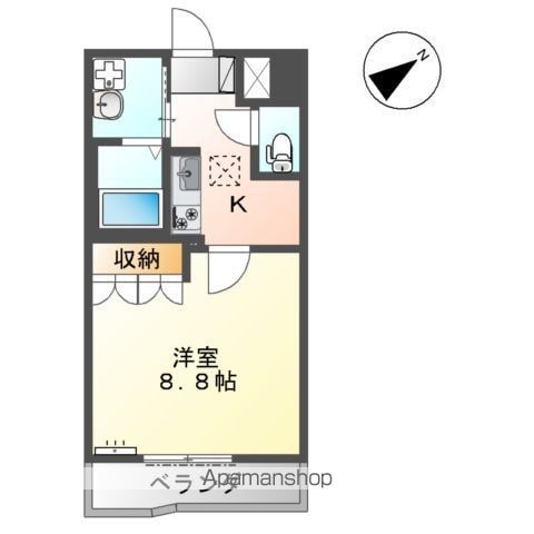 中宿ベースの間取り写真