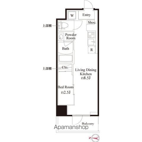 （仮称）プラチナスクエア東京武蔵関の間取り