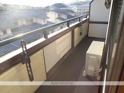 アーバンビレッジ鴨部Ⅱ[2DK/50.4m2]のバルコニー