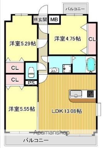 【第４９川崎ビルの間取り】