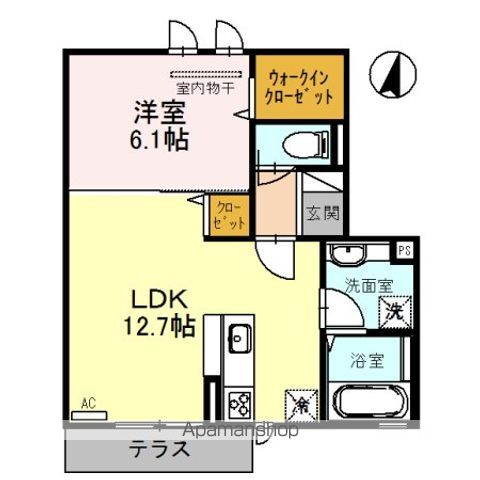 ヴィクトワールの間取り写真