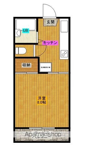 グリーンヒルズの間取り写真