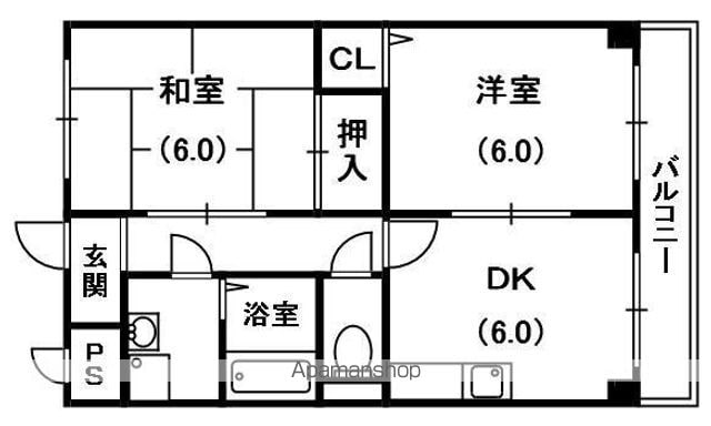 M’PLAZA楠根参番館の間取り写真