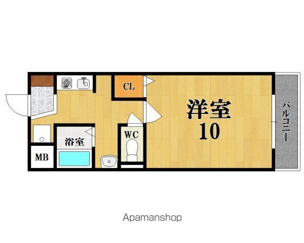 クレアールKITANOの間取り写真