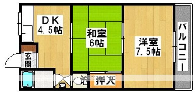 マンション源の間取り写真