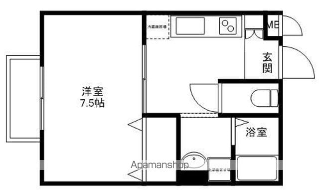 アムールORDREの間取り写真