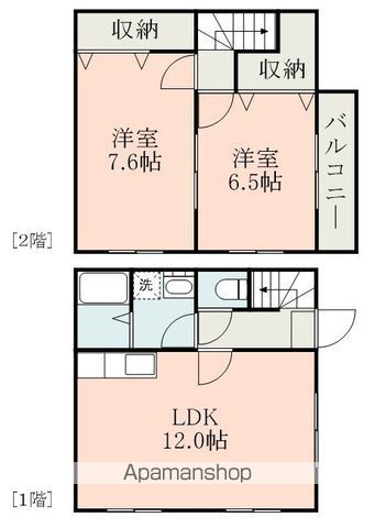 ハミングコート中嶋の間取り写真