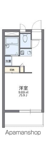 レオパレスフレッシュIIIの間取り写真