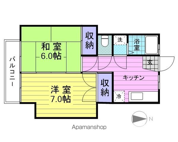 コンホートIIの間取り写真