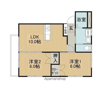 Ｏｎｅ’ｓ[2LDK/50.93m2]の間取図