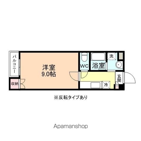 富山地鉄不二越上滝 南富山駅 徒歩2分 3階建 築27年の間取り写真