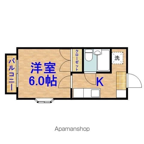 メゾンドアベニールの間取り写真