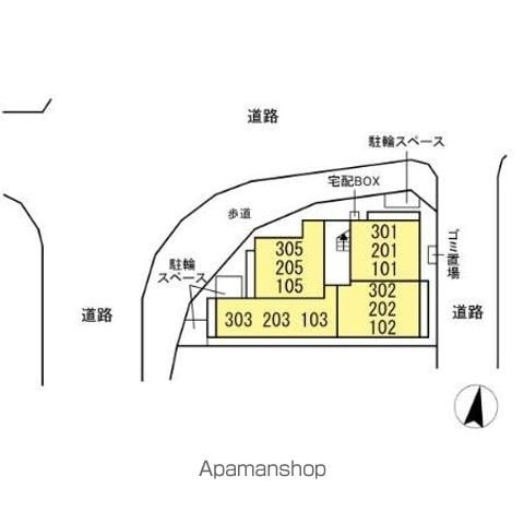 アメニティ　本千葉 101 ｜ 千葉県千葉市中央区港町24-29（賃貸アパート1LDK・1階・40.93㎡） その20