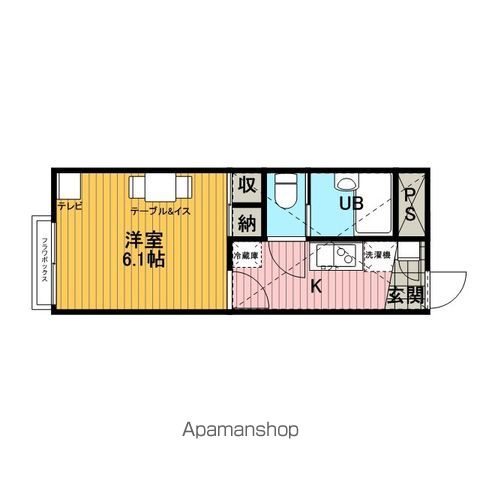 レオパレスパークハイムの間取り写真