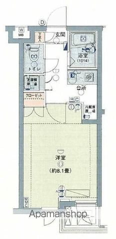VIDA高井戸の間取り写真
