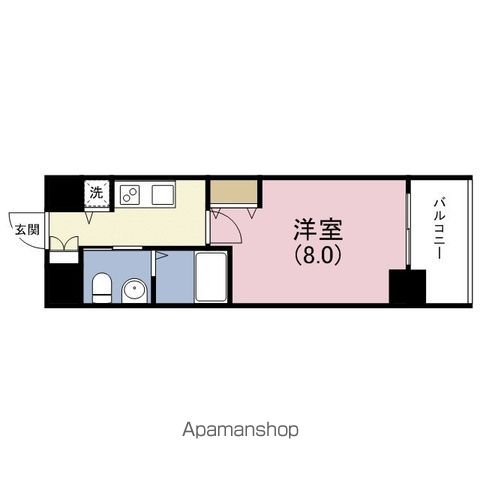 ISM谷町六丁目の間取り写真